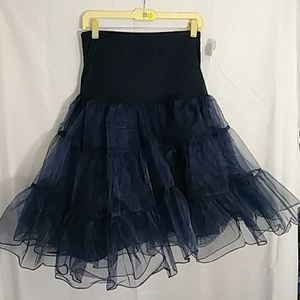 Navy Crinoline NWT